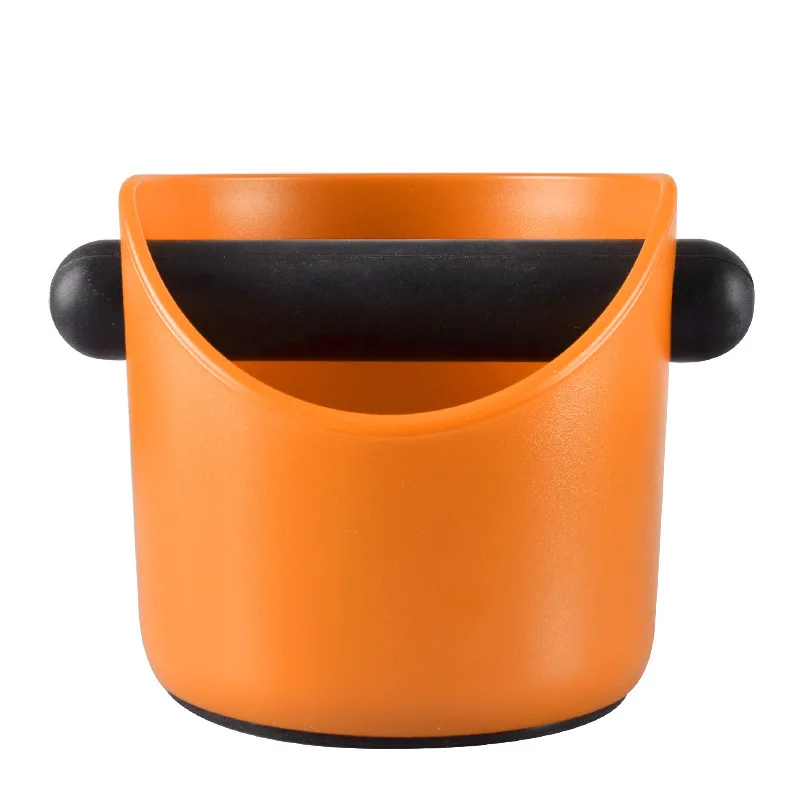 Type A Orange Кофейная коробка для сброса, амортизирующая Эспрессо-коробка для сброса для бариста кофе измельчения, противоскользящая Эспрессо-мусорная корзина для измельчения отходов - Цвет: Type A Orange