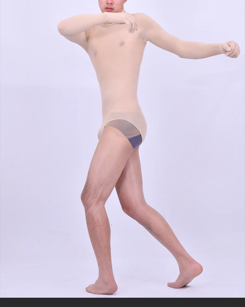 Ecoosexy Unisex 80d Seamless Five Fingers Long Sleeve Bodysuit Half Coat Zentai One Piece Tights Diy Any Cut Bodystocking Catsuit Leotard -Zentai shop online H0d2bced8f4cb48f186d07c915656a5c1T.jpg