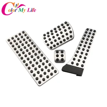 

Color My Life Car Pedal Pedals for Benz AT LHD C E S GLC GLK SLK CLS SL Class W203 W222 R172 R231 W204 W211 W212 W210 X204 W218