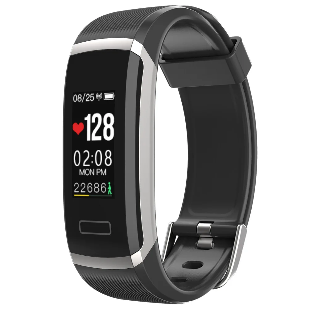 Женский smartband спортивный умный браслет для мужчин водонепроницаемый фитнес-трекер часы пульсометр Шагомер умный браслет