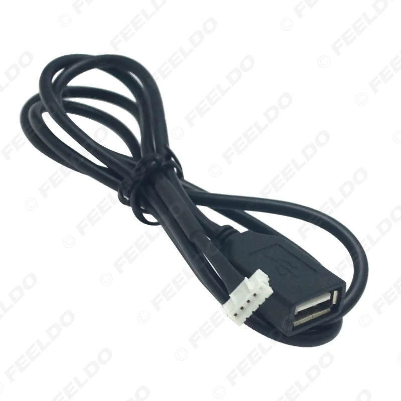 FEELDO 10 шт. Автомобильное CD-радио разъем для аудиокабеля USB разъем адаптера для peugeot 307 408 Citroen C4 C5 кабель AWG# FD6156