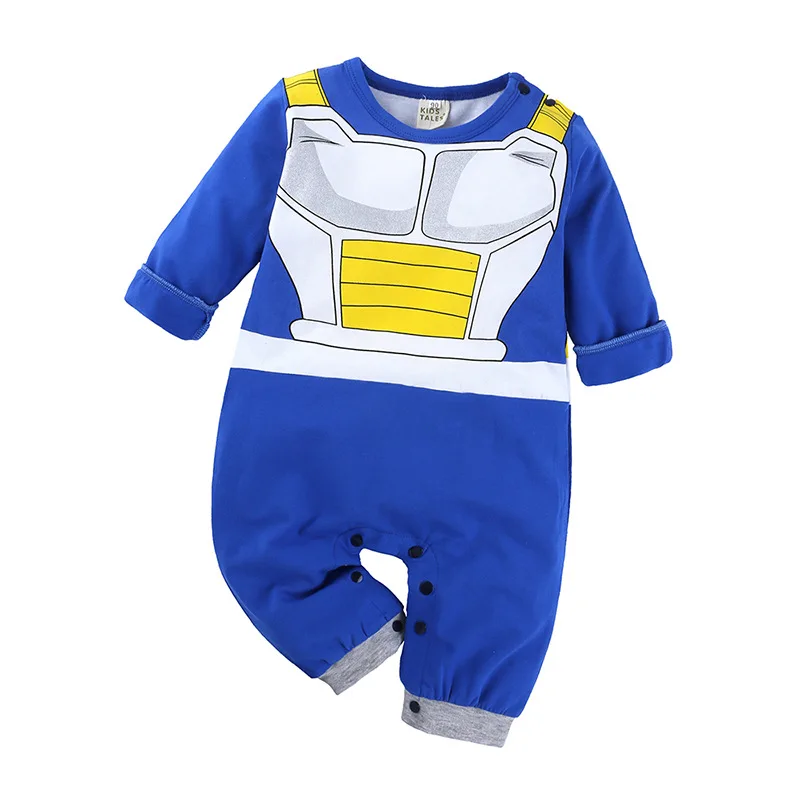 Goku Baby Outfit Anime Baby Onesie Super Soft Cotton Romper (3
