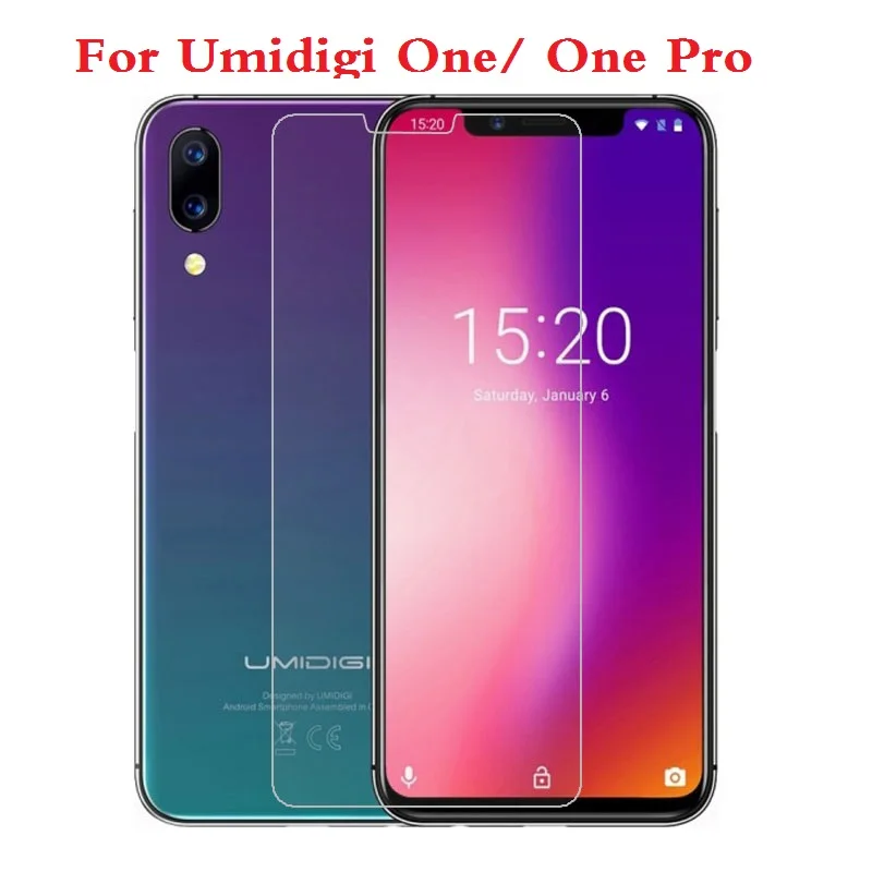 

For Umidigi One/ One Pro 9H Hardness 2.5D Ultra-thin Tempered Glass Film Screen Protector Protect Guard