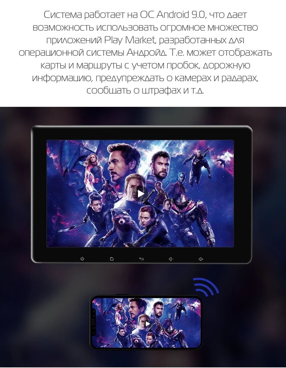 MARUBOX KD8080 DSP головное устройство Универсальный 2 Din 8 ядерный Android 9,0, 4 Гб оперативной памяти, 64 ГБ, gps навигация, стерео радио, Bluetooth