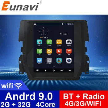 

Eunavi 2Din Android Car Radio Multimedia Player For Honda Civic 2016 Vertical Tesla screen Stereo Head Unit Navigation GPS Radio
