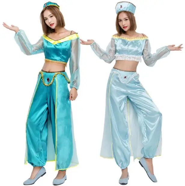 Новинка 2020 года костюм принцессы Аладдина на Хэллоуин для женщин и девочек
