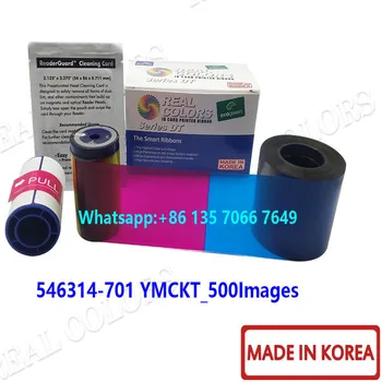 

10Pieces Datacard Ribbon 546314-701 YMCKT 500 Prints Made in South Korea Datacard Printer SP30