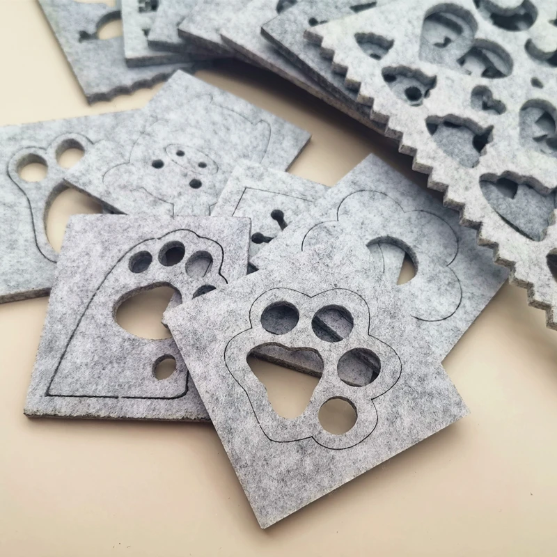 Шерстяной войлок DIY трафареты игла инструмент для валяния животных ручной работы