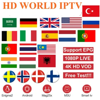 

Best Server Europe IPTV Subscription Spain Sweden Portugal Dutch IPTV M3U Subscription 1 Year for Smart TV PC Android Box