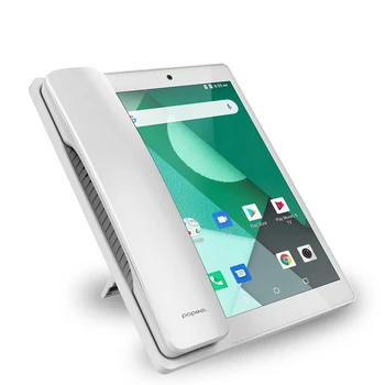 

Google play videophone Poptel V9 8 inch 2g/16g bluetooth handset for home and office IOT device tablet Telefone desktop support