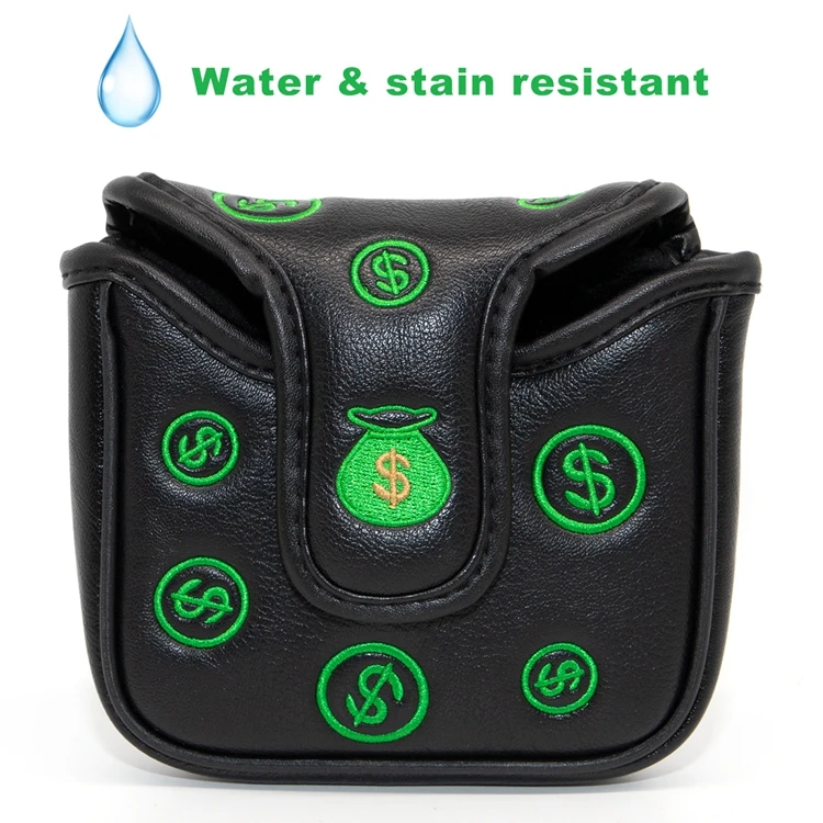 4 golf putter cover golf headcovers mallet golf putter cover