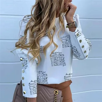 

Women Slim OL T Shirt Femme Elegant Long Sleeve Autumn Winter Tops Ladies Tee Shirt Dames Office Lady Wear Streetwear Plus Size