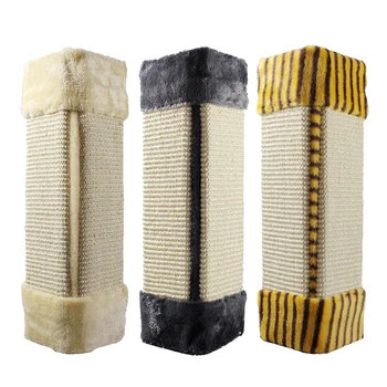 

Cat Scratcher Wall Coner Cat Scratching Board Foldable Pet Sisal Scratcher for Furniture Protection