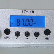 Rf fm 15 Вт стерео передатчик 1,5 Вт/15 Вт 87-108 МГц только хост TNC HAM