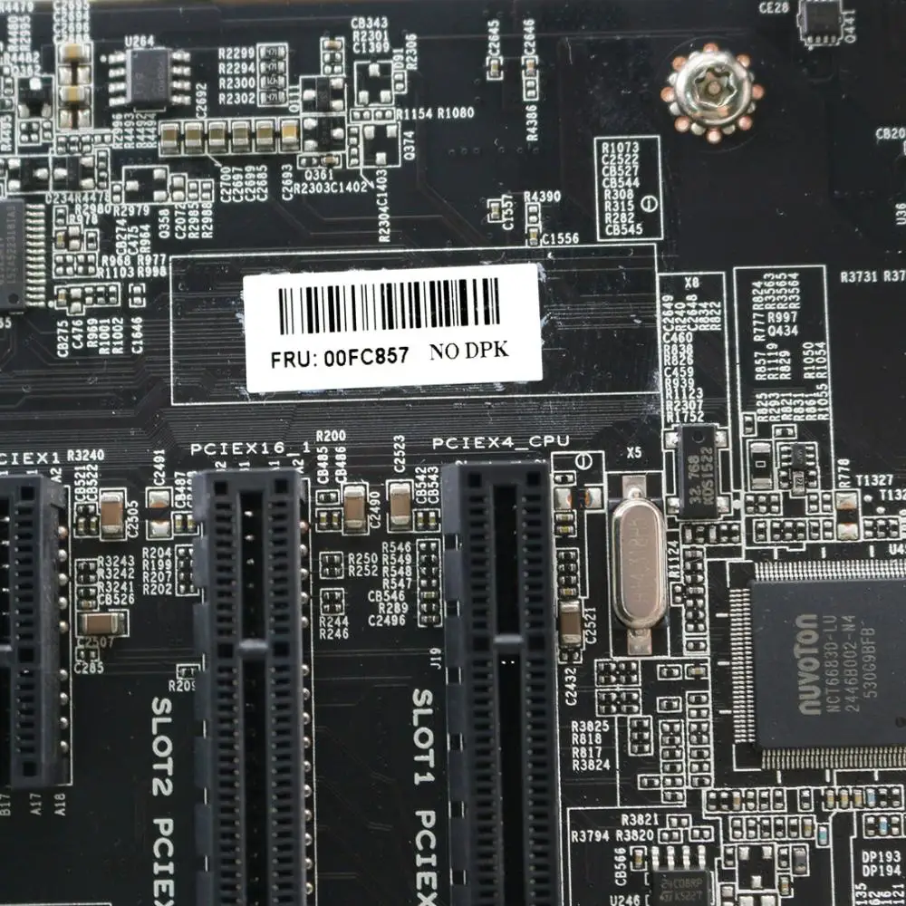 Для lenovo P500 ThinkStation системная материнская плата REV.1.0 LGA 2011X99 C612 00FC857