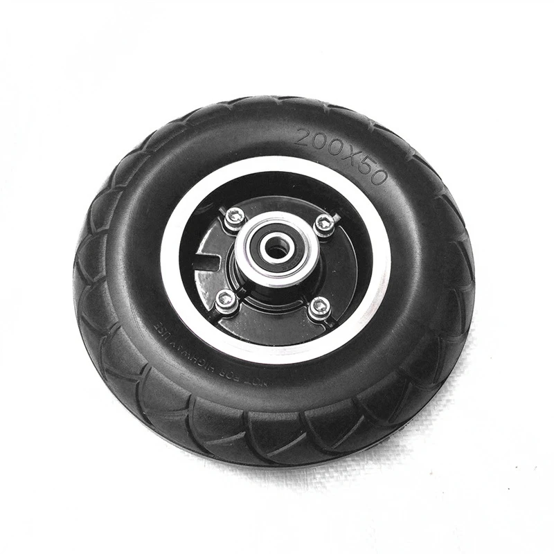 

200x50 Electric Scooter Solid Wheel No-Air 8Inch Scooter Wheel With Solid Tire For Small Dolphin/Binglan /Shengte