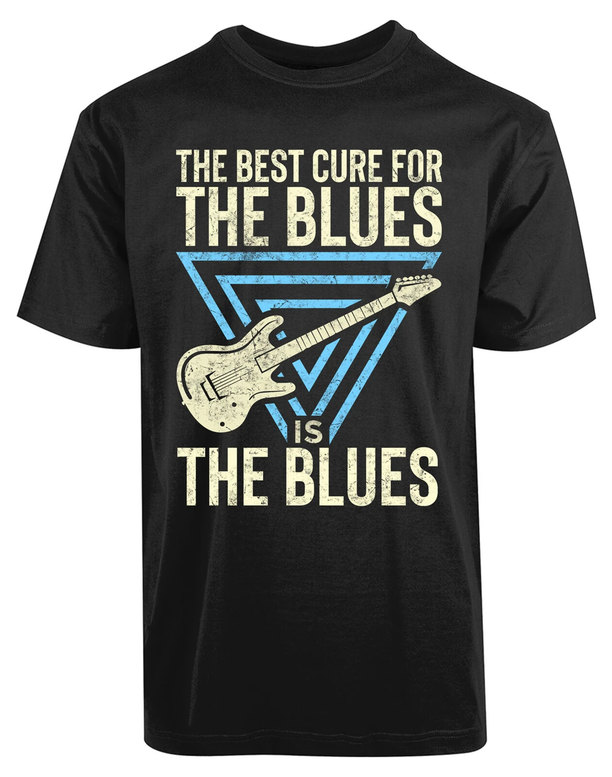 Лучшее лекарство от блюза новый мужской прямоугольный подарок с принтом гитары