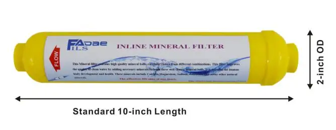 Upgrade Any RO Reverse Osmosis with Minerals inline filter / Re 