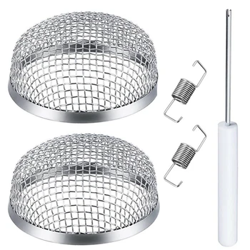 

2pcs Flying Travel Auto Accessory Pest Control RV Insect Net Multifunctional Window Outdoor Ventilation Screen Stainless Steel