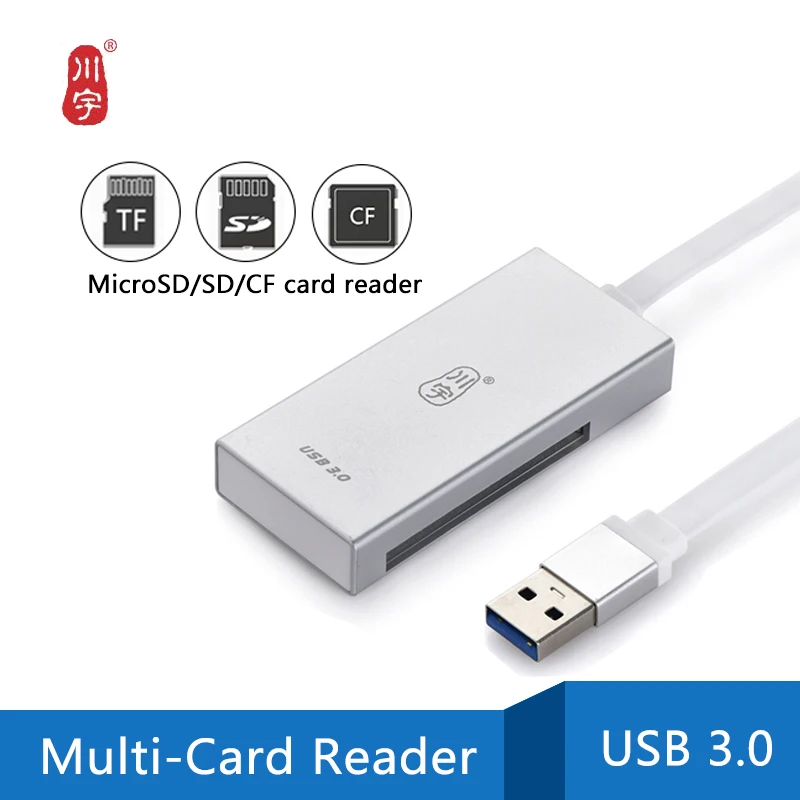 

Kawau card reader usb 3.0 multi-card slot high-speed card reader TF/SD/CF memory card reader lector de tarjeta