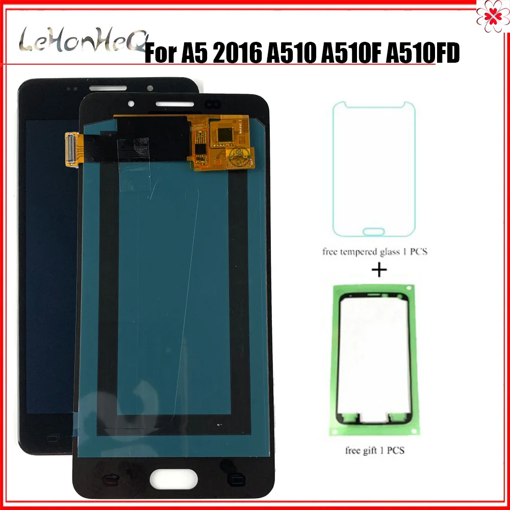ЖК-дисплей OLED для Samsung A5 2016 сменный сенсорный экран планшета A510 A510F A510M SM-A510F |