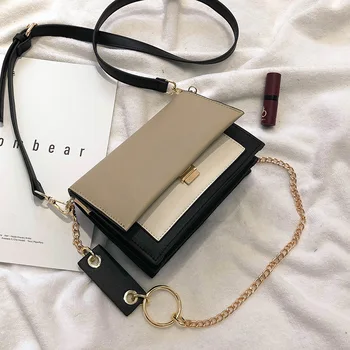 

Small Black Bag Woman 2019 Senior Texture Western Style All-match Messenger Exceed Fire