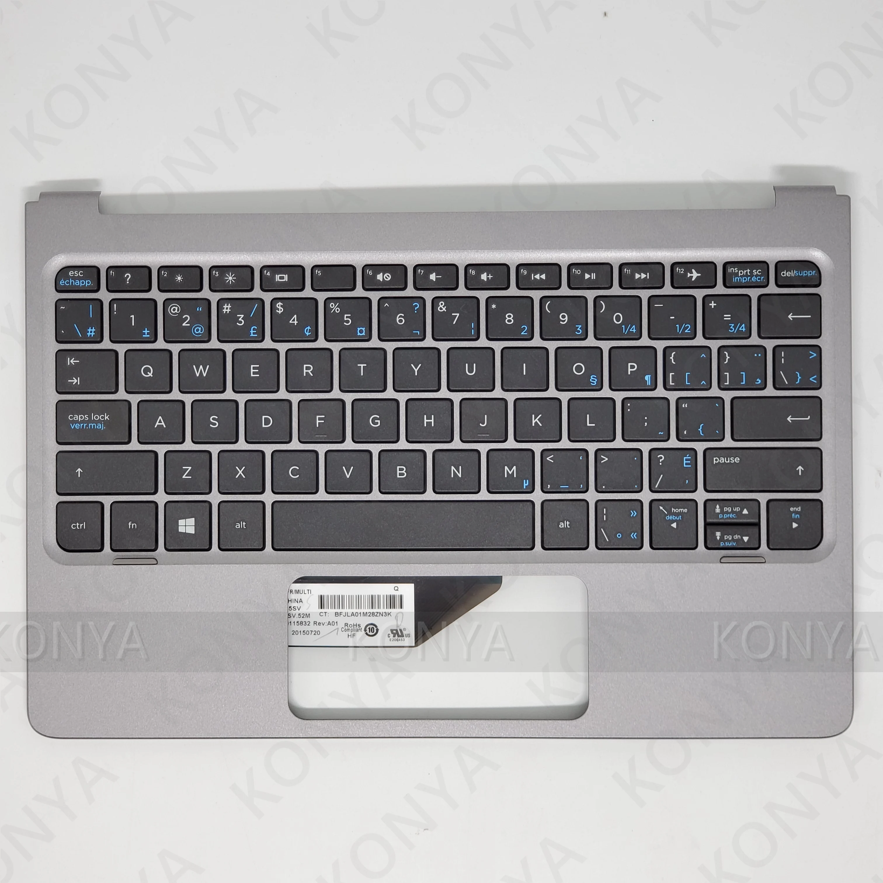 Для HP X2 210 G1 10-N Palmrest W/KB 832468-DB1 832470-DB1 814718-DB1 814720-DB1(FR может