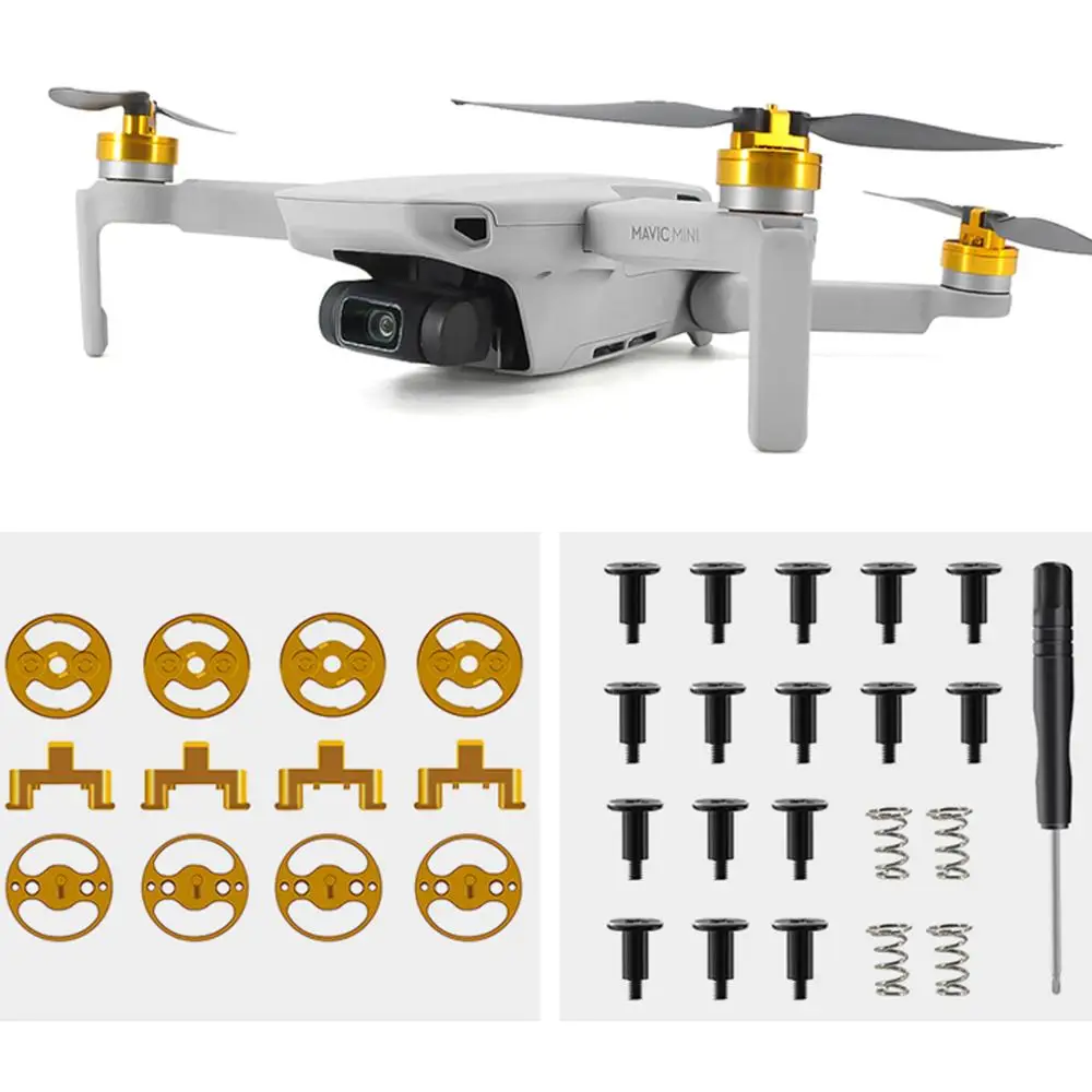 Пропеллер с ЧПУ быстроразъемный базовый двигатель крышка для DJI Mavic air 2 пропеллер