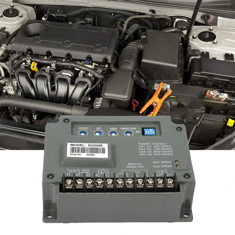 EG2000 10-30VDC контроллер генератора панель электронный регулятор двигателя регулятор напряжения