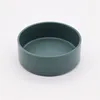 Ceramic Marble Pet Bowl Suitable for Pets To Drink Water and Eat Food  Have Various Color Dark Green Pink Gray White 4