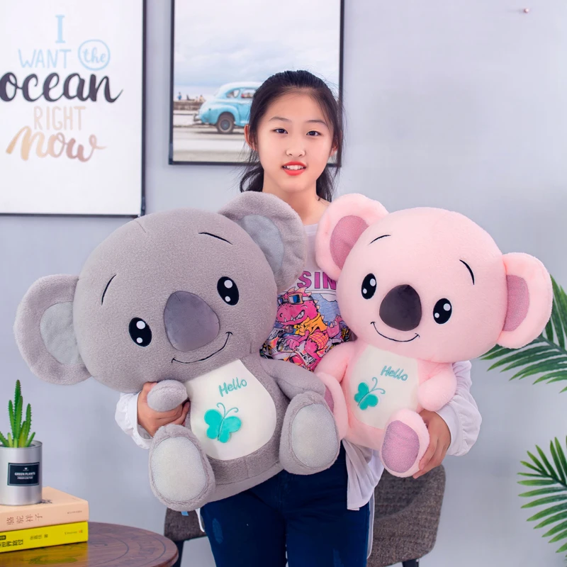 Candice guo! Милая плюшевая игрушка милая улыбающаяся hello butterfly koala мягкая кукла