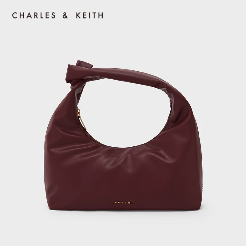 Charles＆keith New Arrival For Winter 2021ck2-20151094women's Metal Striped  One-shoulder Saddle Bag - Shoulder Bags - AliExpress