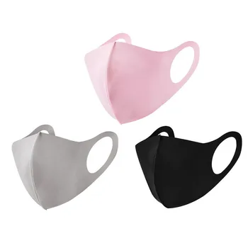 

5pc Adult Facemask Cloth Face Mask Facial Mask Breathable Washable Face Mask Reusable Face Shield Windproof masques