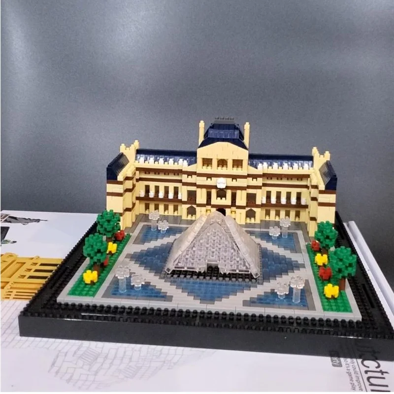 Balody мини блоки мировая архитектура кирпичи строительные игрушки Brinquedos Для детей