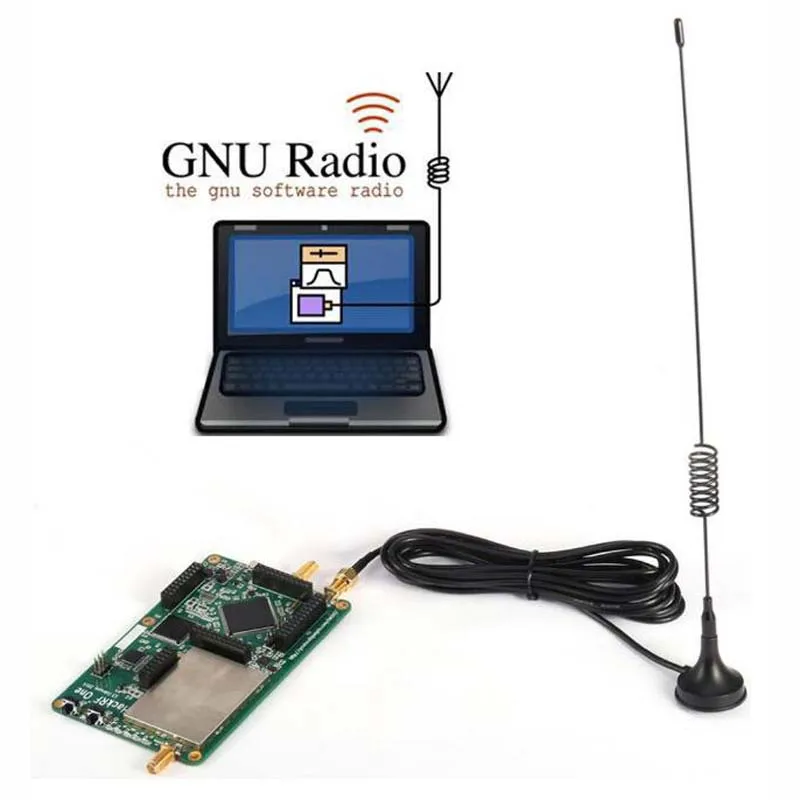 HackRF одна usb платформа SDR программное обеспечение определение Радио 1 МГц до 6 ГГц демонстрационная плата+ TCXO+ металлический чехол+ антенна