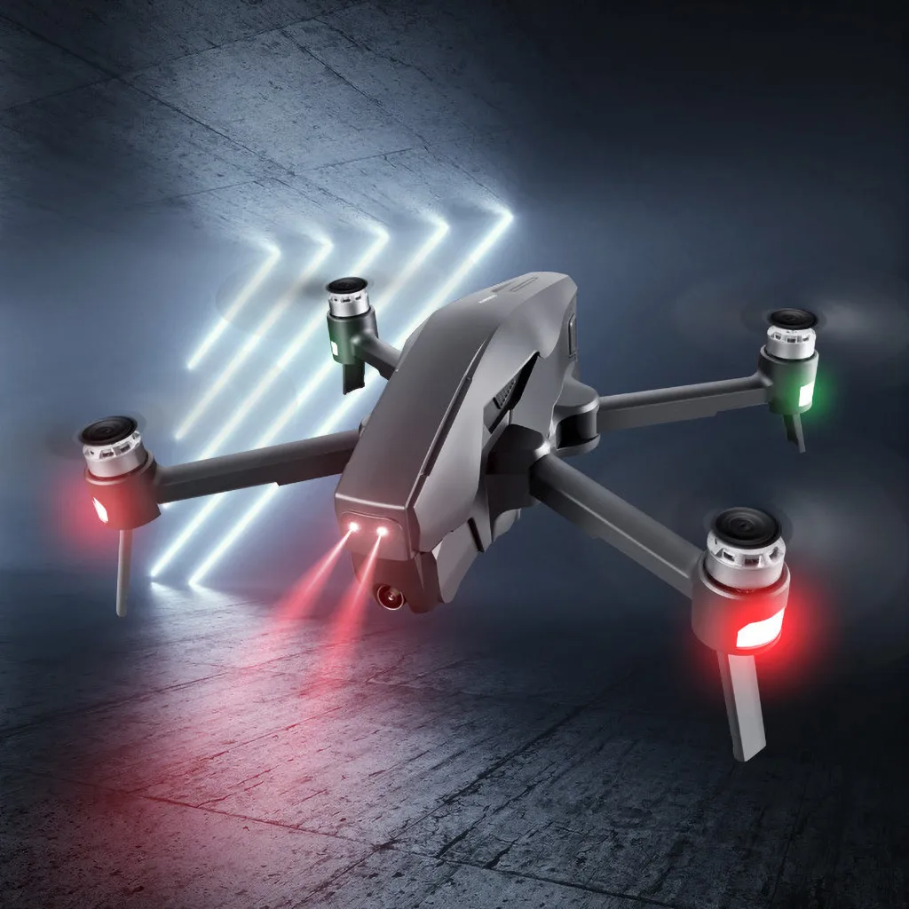 Gps 5G wifi FPV 4K Ультра-Регулируемая HD камера бесщеточный складной Радиоуправляемый Дрон
