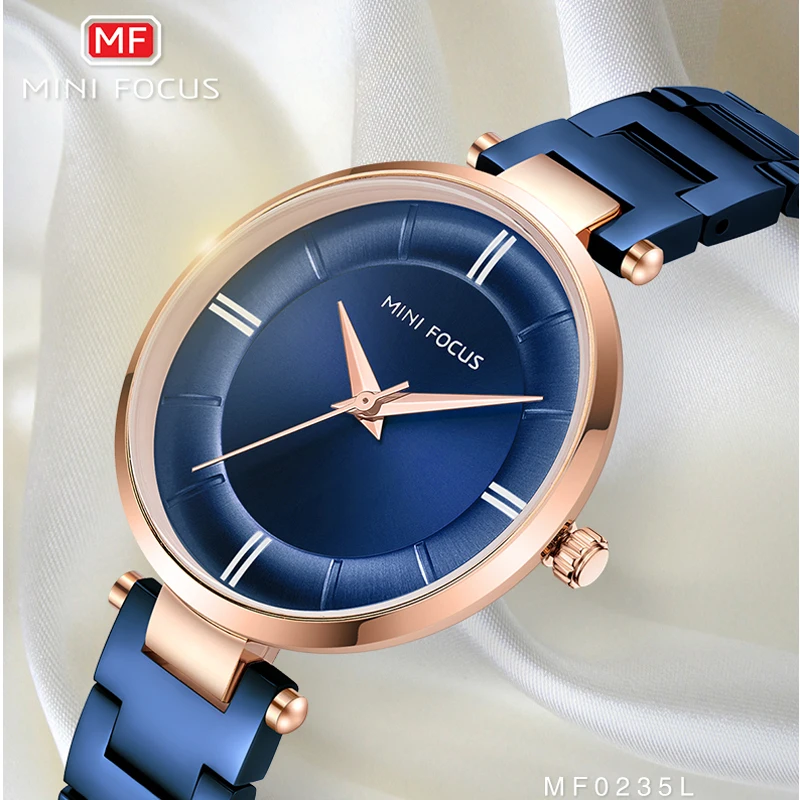 

Montre Femme MINIFOCUS Top Brand Woman Watches Fashion Diamonds Rhinestone Quartz Ladies Watch Girls Dress relogio feminino