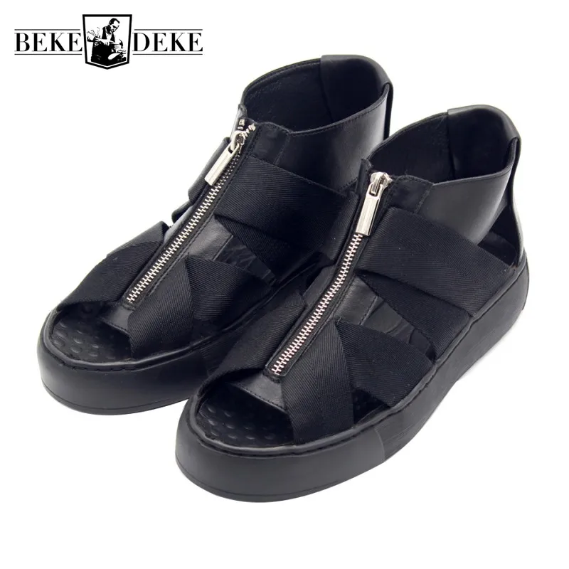 high top platform sandals