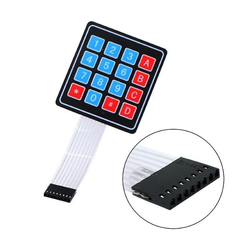 

New 16 Key 4 x 4 Membrane Switch Keypad 4x4 4*4 Matrix Array Matrix keyboard