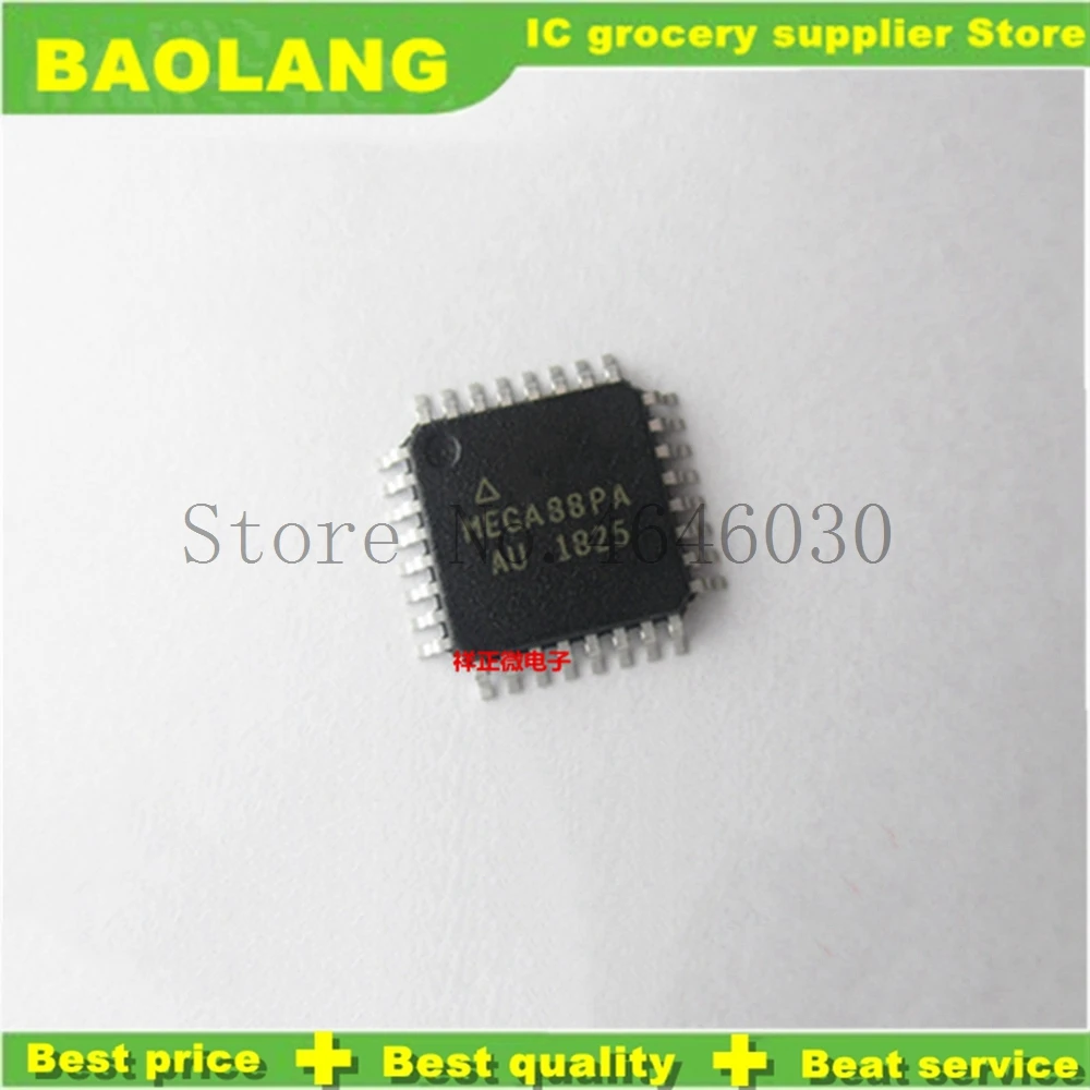 1 шт./лот ATMEGA88PA-AU MEGA88PA QFP32 в наличии на складе