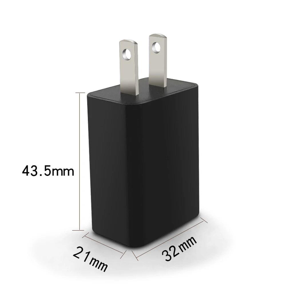10 шт. USB зарядное устройство для мобильного телефона настенный адаптер США штекер 1А быстрая зарядная головка для Android для iph