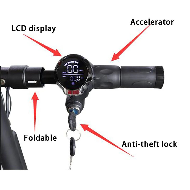  Powerful Electric Scooter 48V1600W 8