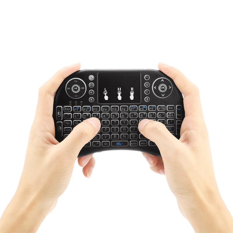 Прочная мини клавиатура 2 4G с сенсорной панелью портативная воздушная