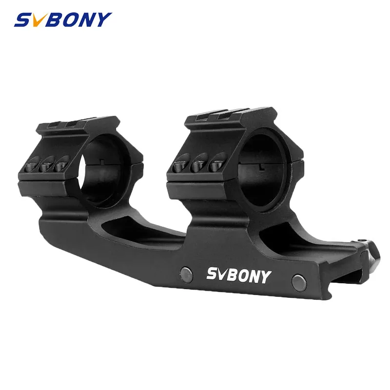 SVBONY SA101 Rifle Scope Mounts 1 inch/30mm Cantilever Dual Ring Mount Fits All 20mm 11mm Picatinny and Weaver Rails | Спорт и