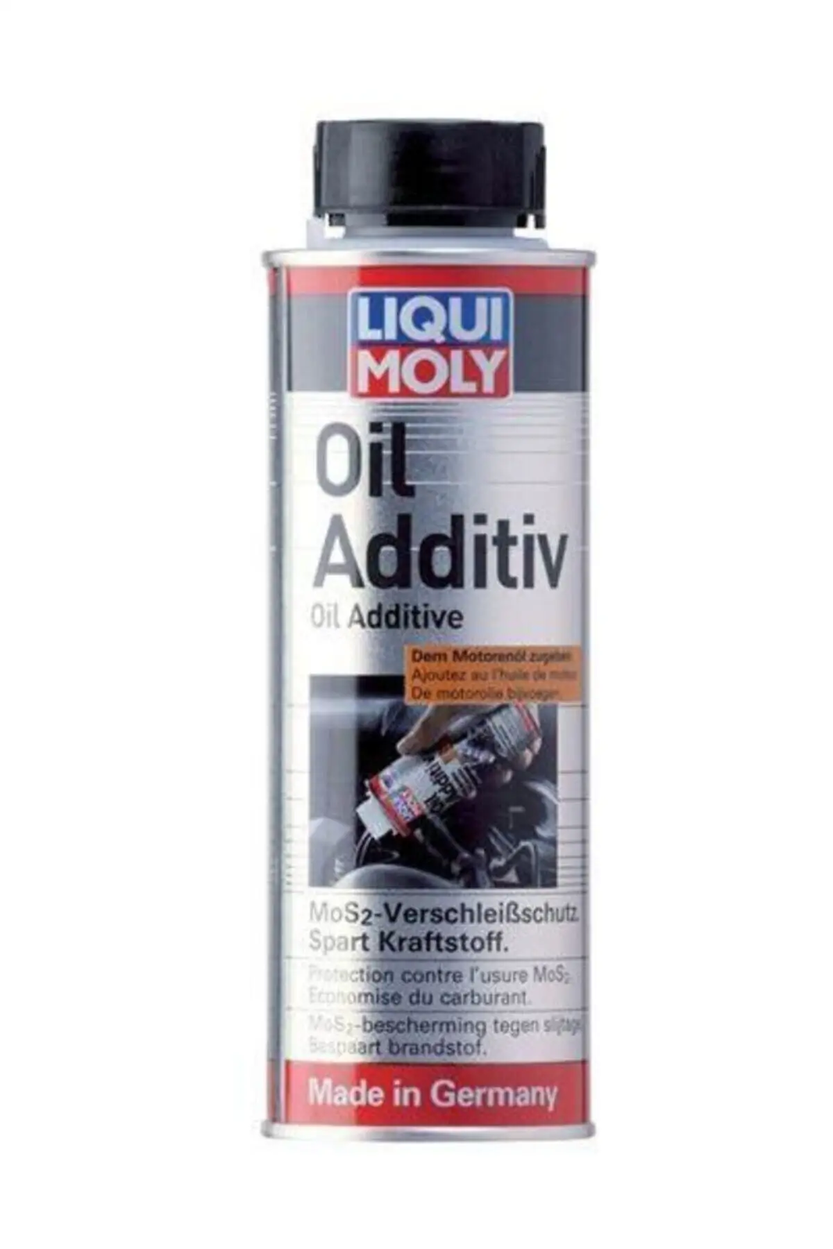 Olio Aggiuntivo-200 Ml Mos2 Olio Protettivo Motore Del (1012)