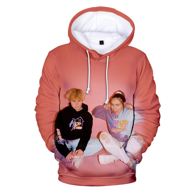 3D THE HYPE HOUSE THEMED HOODIE (8 VARIAN)