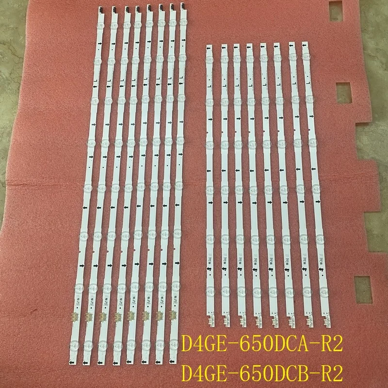 16pcs/set Led Strip For Samsung Un65j6300 Ue65h6400 Un65h6350af