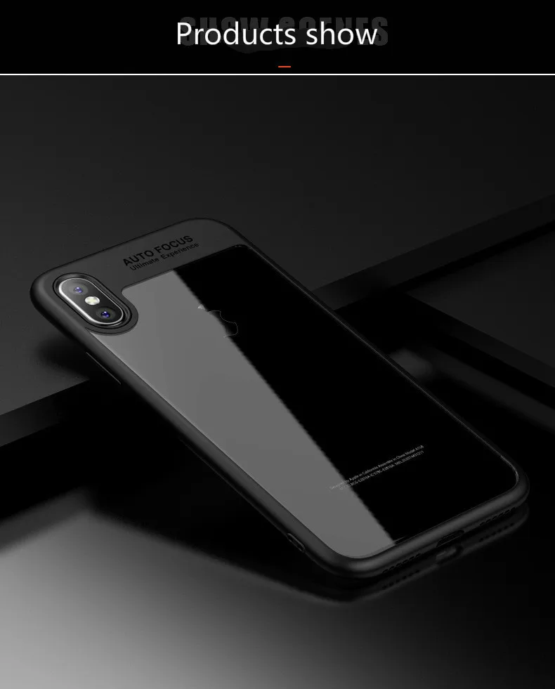 Новинка для IPhone X 6 6p 7 7p мобильный чехол для телефона защитный чехол силиконовый прозрачный ТПУ акриловый задний Чехол для телефона