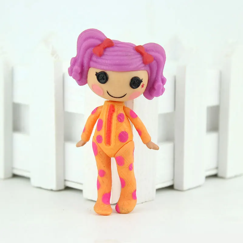 Новое поступление мини 3 дюймов MGA куклы Lalaloopsy Мини Куклы для девочки игрушка театр свой уникальный стиль - Цвет: 25