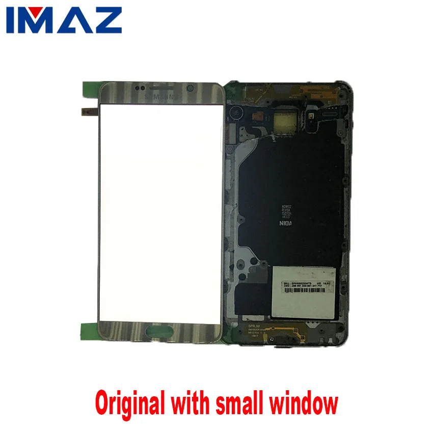 IMAZ AMOLED 5," ЖК-дисплей для samsung Galaxy Note5 N920A N9200 SM-N920 N920C ЖК-дисплей сенсорный экран дигитайзер сборка тест